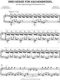 Nun ist die tschechische schauspielerin gestorben. Drei Nusse Fur Aschenbrodel From Drei Nusse Fur Aschenbrodel Sheet Music Piano Solo In Eb Major Download Print Sku Mn0143555