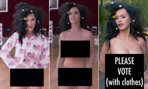Uncensored photo's of orlando bloom anyone? Katy Perry Strips Naked In New Clip Urging Fans To Vote At Us Elections Daily Mail Online