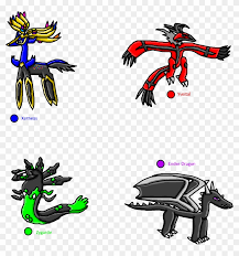 The benefits of coloring pages: Xerneas Yveltal Zygarde And Ender Dragon Xerneas Yveltal Zygarde Fusion Clipart 5086237 Pikpng