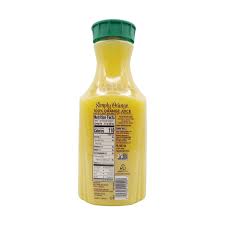 Shop for simply orange mini pulp free juice drink (4 bottles / 8 fl oz) at ralphs. Simply Beverages Pulp Free Orange Juice 52 Fl Oz Wholefoods Market In Virtual Reality