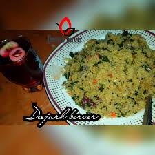 Hausa danbun shinkafa (rice cuscus). Nanadisoo Dambun Cous Cous
