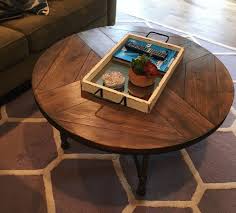 Furniture, home decor, home goods, interior decorating. Round Wood Coffee Tables Home Decor Southern Sunshine