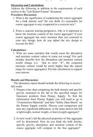 Determination of setting time of standard cement paste. Solved Discussion And Calculations Address The Following Chegg Com