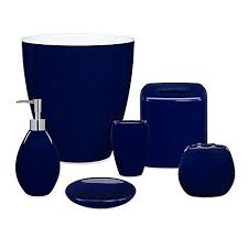 Thebathoutlet.com has been visited by 10k+ users in the past month Brilliant Navy Blue Bathroom Decor Blue Blue Bathroom Accessories Navy Blue Bathrooms Navy Blue Bathroom Decor