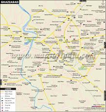 ghaziabad city map