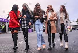 Evelyn Mackey Hannah Rafferty Megan Wilson Editorial Stock Photo