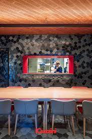 the tunateca balfego barcelona spain year 2017 client balfego grup architectural proj commercial interior design interior design awards blue tile wall