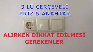 Verdiği elektrik akımı ile cihazın çalışmasını sağlamaktadır. Uclu Cerceveli Priz Anahtar Degisimi Nasil Yapilir Youtube