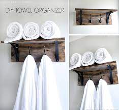 We have numerous towel rack ideas for small bathrooms for people to optfor. 10 Diy Towel Holders For A Budget Bathroom Makeover