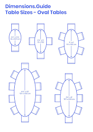 Oval Tables Size Variations In 2020 Oval Table Dining Oval Dining Room Table Dining Table Dimensions