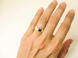 14 Karat Gold Ring Pure 14k Gold Wedding Band Wide Gold Etsy Gold Wedding Bands Women Mens Yellow Gold Wedding Bands Thick Gold Wedding Band