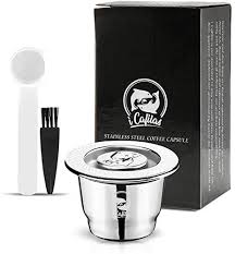 And i'm celebrating with my friends at goldencannoli who are going to share with one of my followers an ultimate cannoli day package that includes a nespressousa vertuo machine, a custom. Compatible For Nespresso Reusable Capsules Coffee Filter Stainless Steel Coffee Capsules 1 Cups Plastic Spoon Cleaning Brush Capsule Capsule Buy Online At Best Price In Uae Amazon Ae