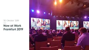 In 30 sekunden bewerben, auch mobil. Now At Work Frankfurt 2019 Wir Stellen Aus Media Solutions