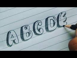 Worn stacked with other pendants or solo with our tennis necklace, this piece is iced out and will stand out from the pack. How To Draw Graffiti Bubble Letters A Z Write Bubble Letters Youtube Bubble Letters Graffiti Drawing Lettering