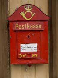 Old Norwegian Mailbox Vintage Mailbox Norway Norwegian