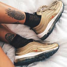 Nike Air Max 97 Black And Gold Womens Cool Shoes Nike Air Max 97 Air Max 97 Outfit Air Max 97