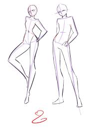 Anime Male Drawing Bases Drawing Easy Anime Male And Female Drawing Base anime male and female drawing base