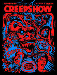 Creepshow Blacklight Silkscreen Print On Behance Horror Movie Art Horror Art Horror Artwork