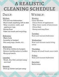 A Realistic Cleaning Schedule You Can Stick With House Cleaning Tips Cleaning Hacks Cleaning Schedule