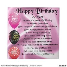 21st Birthday Wishes For Goddaughter Niece Poem Happy Birthday Ceramic Tile Zazzle Com Au Birthday Quotes For Daughter Happy Birthday For Her Happy Birthday Daughter