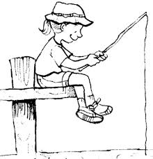 Little Girl Fishing With Palm Tree Pole Coloring Pages Download Print Online Coloring Pages For Free In 2020 Online Coloring Pages Coloring Pages Online Coloring