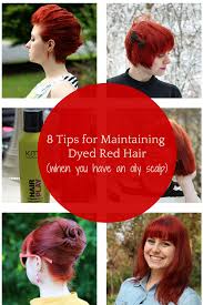 Deep moisturizing using hair masks helps maintain the vibrancy and make your strands soft and silky. 8 Tips For Maintaining Vivid Dyed Red Hair When You Have An Oily Scalp Petite Panoply