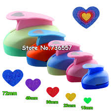 Valentine heart mini punch 3 x 2 cm. Scrapbooking Tools Card Making Embelishments Heart Craft Punch 7 5cm Heart Large Craft Punch 3 Scrapbooking