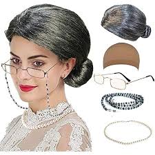 M MISS U HAIR Girls Kids Long Straight Black Braided Wig with Bangs  Halloween Party Wig: Buy Online at Best Price in UAE