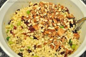 A light vinaigrette brings all the flavors together and makes it into a delicious meal. Cranberry Orange Israeli Couscous Salad The Grateful Girl Cooks