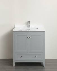 Royal mercer 30 inch white bathroom vanity features: Classic 30 Inch Grey Bathroom Vanity With White Carrera Marble Top Grey Bathroom Vanity Small Bathroom Vanities 30 Inch Bathroom Vanity