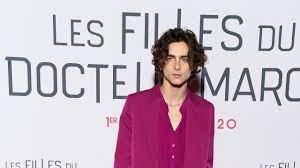 Timothee chalamet has come for all our wigs at the little women premiere, and we were absolutely not prepared for it. Timothee Chalamet Proves That Men Can Embrace The Tiny Accessory Trend Too Vogue