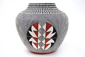 166 M Chino Acoma Hand Made Pottery Olla With Eye Daz Apr 29 2012 Empire Estates Auctions Llc In Az Native American Pottery Native Pottery Pottery Art