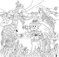 Coloriage Playmobil Savane A Imprimer Gratuit Coloriage Coloriage Lego Coloriage Mandala