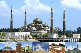 Masjid yang berdiri sejak 1909 diarsiteki oleh arthur benison hubback dengan gaya arsitektur masjid bersejarah yang ketiga adalah masjid india. Replika Masjid Masjid Bersejarah Di Taman Tamadun Islam Terengganu Malaysia Mina News