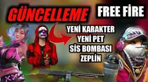 Free fire yeni karakter geliyor ! Free Fire Guncelleme 2020 Free Fire New Uptade Yeni Silah Yeni Karakter Yeni Pet Free Fire