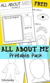 All about me worksheet is perfect for first week of school. All About Me Free Printable Pack All About Me Preschool All About Me Preschool Theme About Me Activities