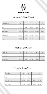 size chart harrow sports