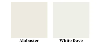 Sherwin williams alabaster is a gorgeous, neutral white with subtle undertones. White Paint Color Guide 2021 White Dove Vs Swiss Coffee Vs Alabaster