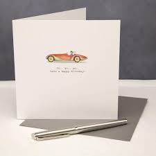 I have two brothers who have birthdays in october. Sports Car Birthday Card Classic Car Card Car Lover Card Etsy Birthday Cards For Boys Birthday Cards Car Card