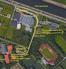 Map of the blaarmeersen, made for ovos vzw. Het Oude Skateparkje Aan De Blaarmeersen In Gent