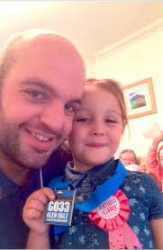 Alva man Ewan Cadger has taken