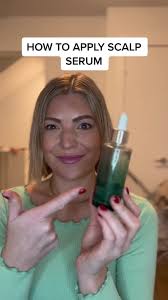 How to Apply Hair Serum Scalp
