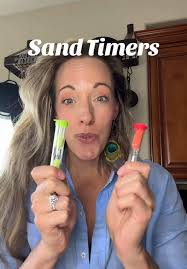 Old Man and Young Child with Sand Timer