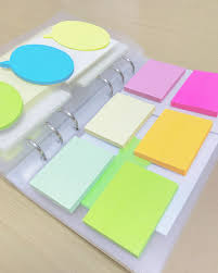 tama ns instagram ふせん 収納法 付箋を使うことが多くて なおかつ付箋が大好きなので行き場に困っていた付箋たちを1つにまとめました 今まではポーチに入れていたけど 折れ曲がったり探すのが面倒になっていました b6のファイルにまとめてスッキリ