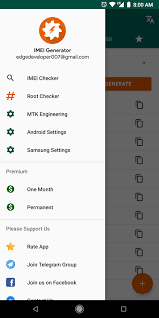 100% trabajando en 0 dispositivos, votado por 257, desarrollado por www turkishandroid com. Imei Generator Free Para Android Apk Descargar