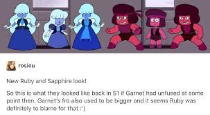 Actually Since Jailbreak Was Season 1 They Look The Same As Now That Was Their Old Outfit Before Steven Universe Gem Steven Universe Fanart Steven Universe