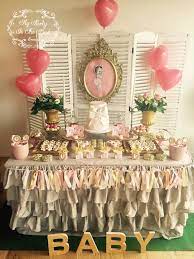 Vintage Baby Doll Baby Shower Kara S Party Ideas Baby Shower Vintage Baby Shower Party Supplies Retro Baby Showers