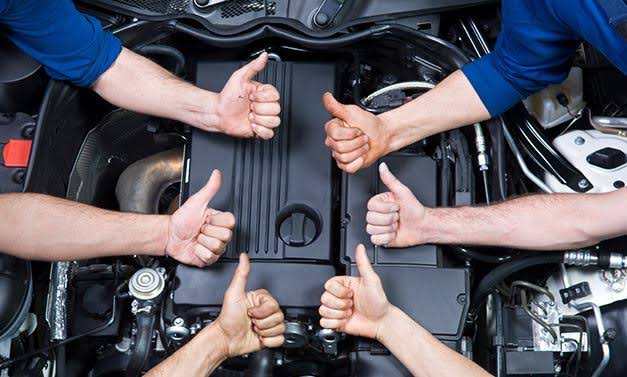Towed vehicle at auto recovery and repair service, representative photo for AWDG STORAGE AND RECOVERY LTD
