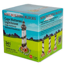 It was a sandstone structure 90 feet tall that projected an insufficient light beam using a the cape hatteras lighthouse is normally open from the third friday in april. Cape Hatteras Lighthouse Mini Blocks Shop Americas National Parks