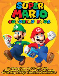 It is seen in all browsers. Super Mario Coloring Book 50 Coloring Pages For Kids And Adults Super Mario Coloring Book For Kids And Adults 50 Amazing Drawings Characters And Much More 9781513672342 Amazon Com Books